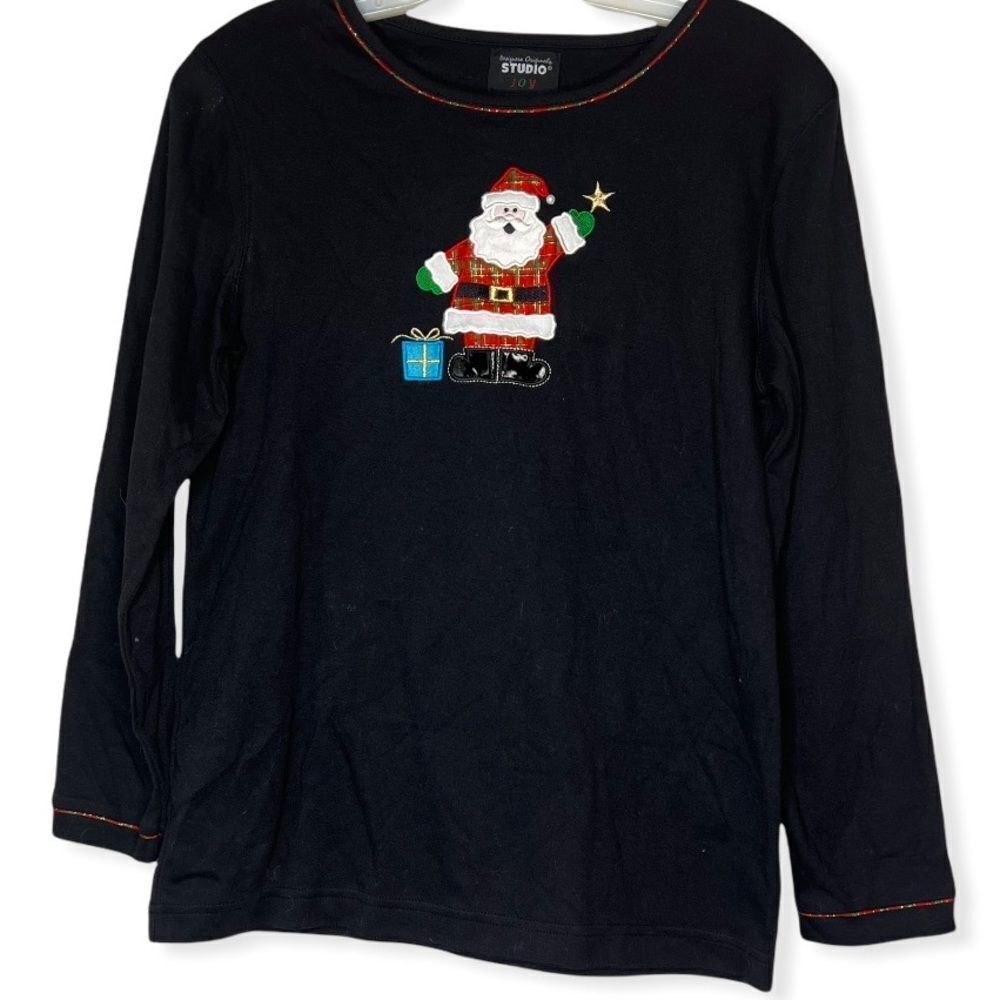 Vintage Designers Originals Joy‎ Christmas Santa Shirt